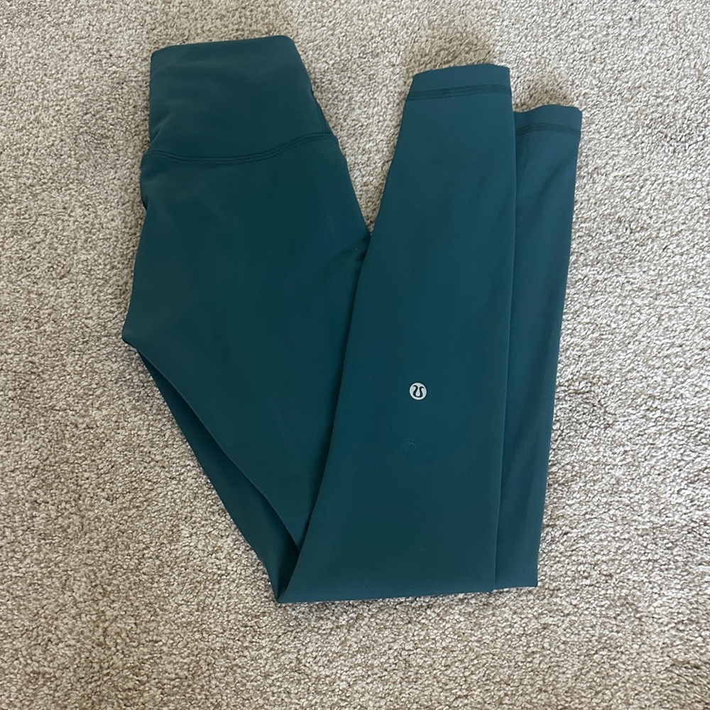 lululemon athletica Teal Full-Length Leggings
